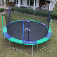 trampoline safety - involves careful placement, assembly and use trampoline safety - involves careful placement, assembly and use
