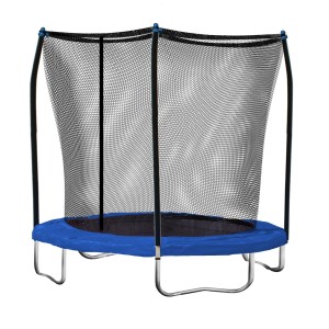 Skywalker 8 Round Trampoline with Safety Enclosure Combo