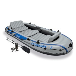 Intex Excursion 5, 5-Person Inflatable Boat Set