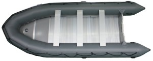 Saturn 18 ft Dark Gray Inflatable Boat